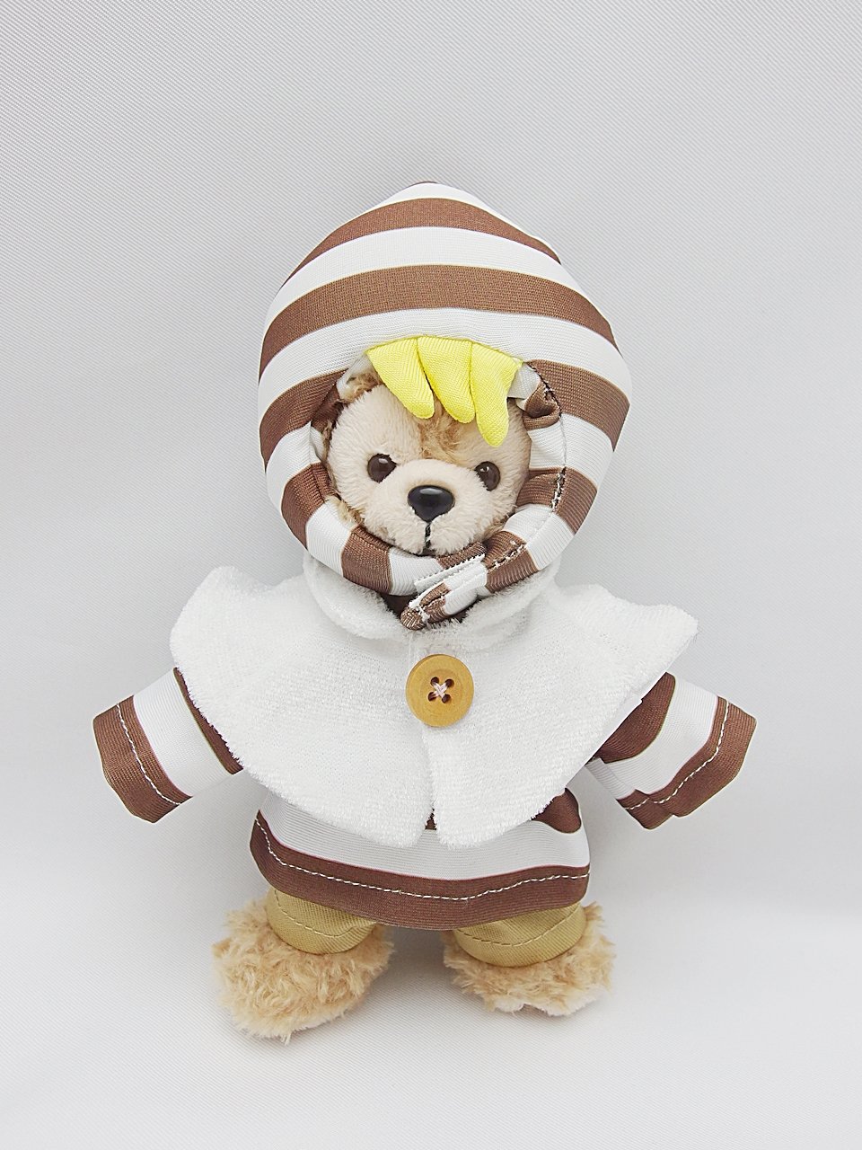 確認用　ダッフィー ぬいばコスチューム Amazon.co.jp: D-cute ダッフィー ぬいば サイズ (全長14cm) 衣装